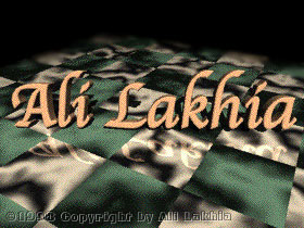 My name on a tiled marble floor